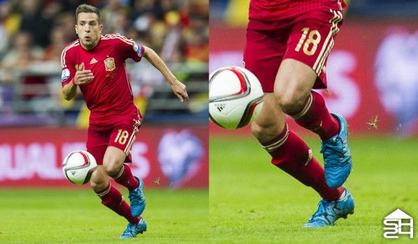 Jordi Alba (Spagna) - adidas X 15.1