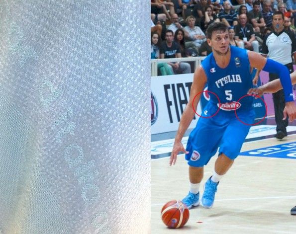 Frase di Leopardi, maglia Italbasket