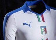 Dettaglio casacca Italia 2016 away Puma