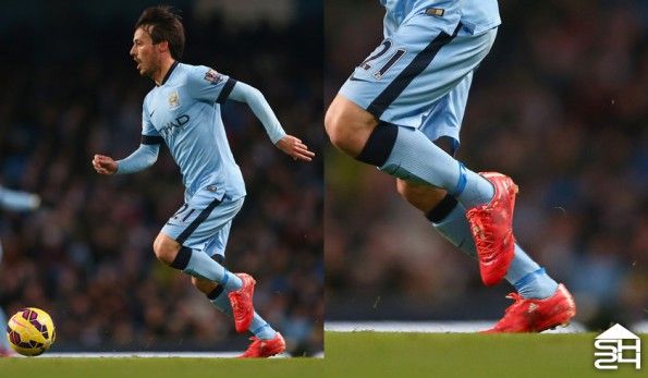 David Silva (Man City) adidas F50 adizero #therewillbehaters