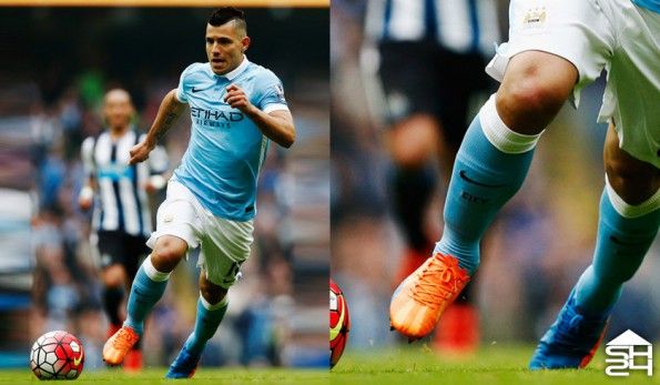 Sergio Aguero (Manchester United) - Puma evoSpeed SL H2H