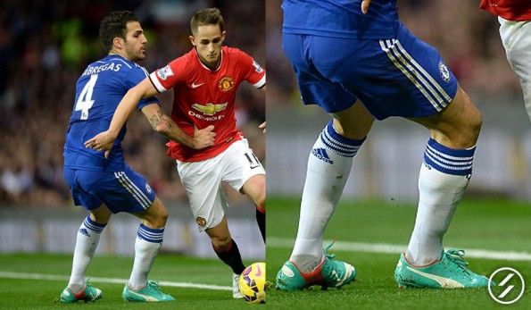 Le scarpe evoPower di Fabregas