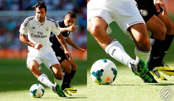 Luis Figo scarpe Nike T90 III
