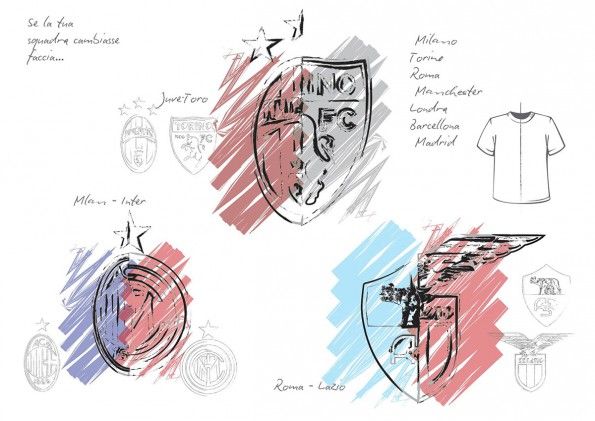 Logo Derby Milano Torino Roma