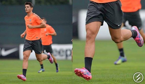 Alvaro Morata scarpini adidas F50