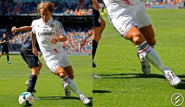 Salgado con le scarpe adidas Nitrocharge Battle Pack