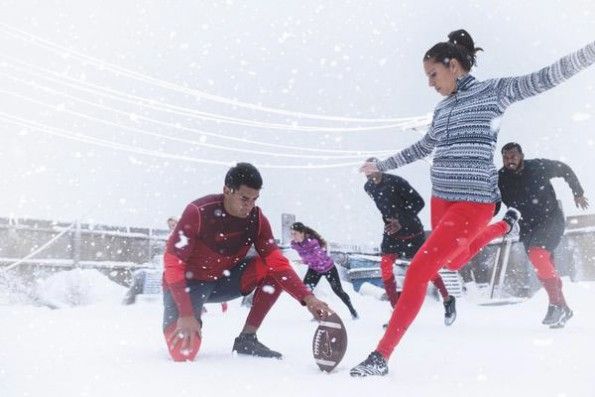 Scena campagna Nike Snow Day 2015