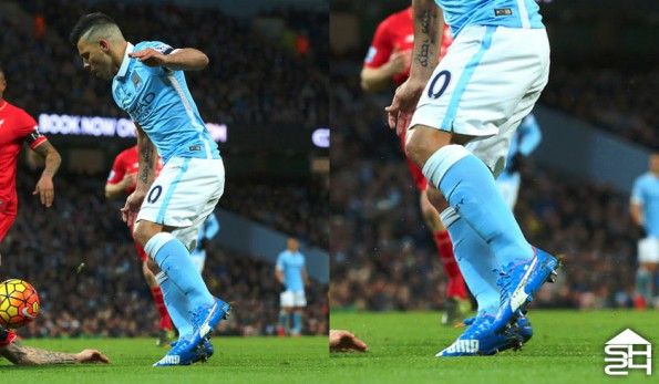 Sergio Aguero (Manchester City) - Puma EvoSpeed SL