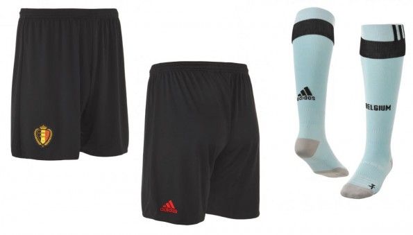 Pantaloncini calzettoni Belgio away 2016