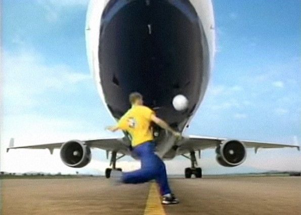 Pubblicità Brasile aeroporto