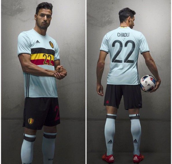 Divisa Belgio away 2016 di Chadli