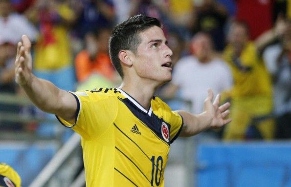 Esultanza James Rodriguez
