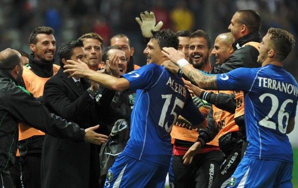 Francesco Acerbi festa gol