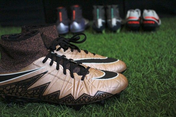 Scarpe Hypervenom Phantom II Bronzo