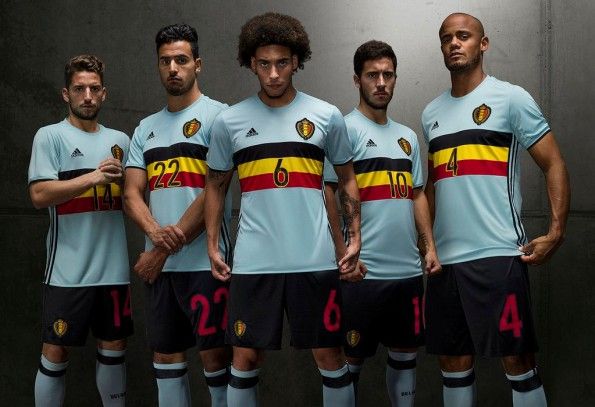 Kit Belgio away Euro 2016