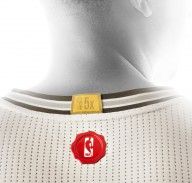 Dettaglio retro collo maglie NBA Natale 2015