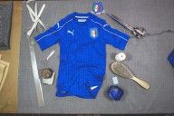 Casacca azzurra Italia Puma 2016