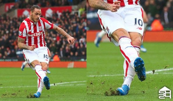Marko Arnautovic (Stoke City) - Puma EvoSpeed SL