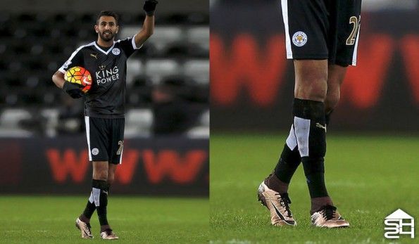 Riyad Mahrez (Leicester) - Nike HyperVenom Phantom II