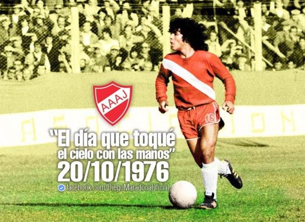 Maradona all'Argentinos Juniors