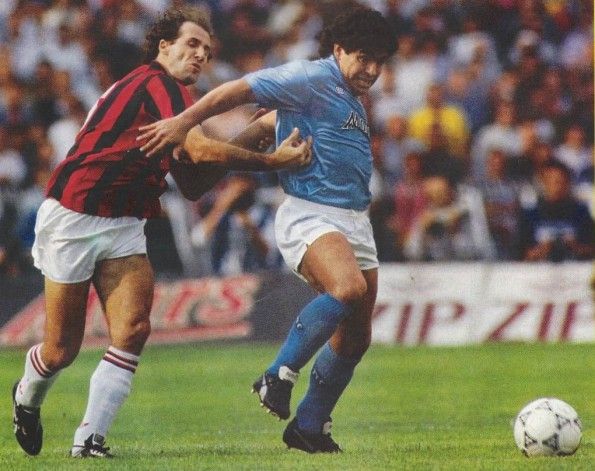 Maradona al Napoli, scarpe Puma King