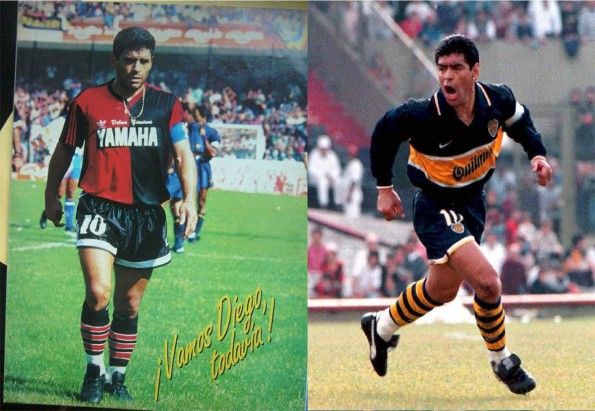 Maradona al Newell's Old Boys e al Boca