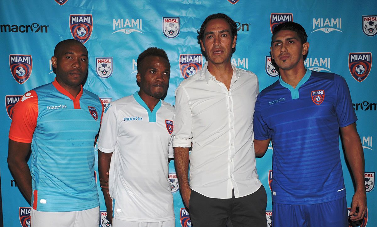 Presentazione maglie Miami FC 2016-17