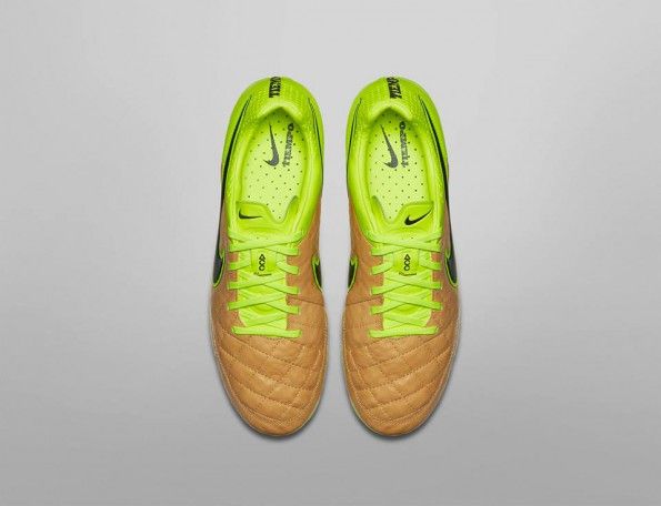 Nike Tiempo Legend V Tech Craft marrone-giallo