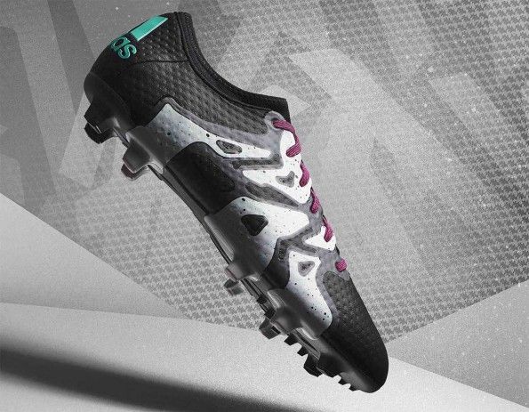Scarpe adidas X15+ black white
