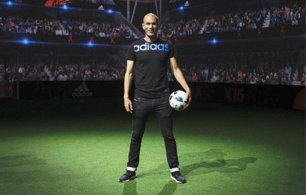 Zidane nella Future Arena a Parigi
