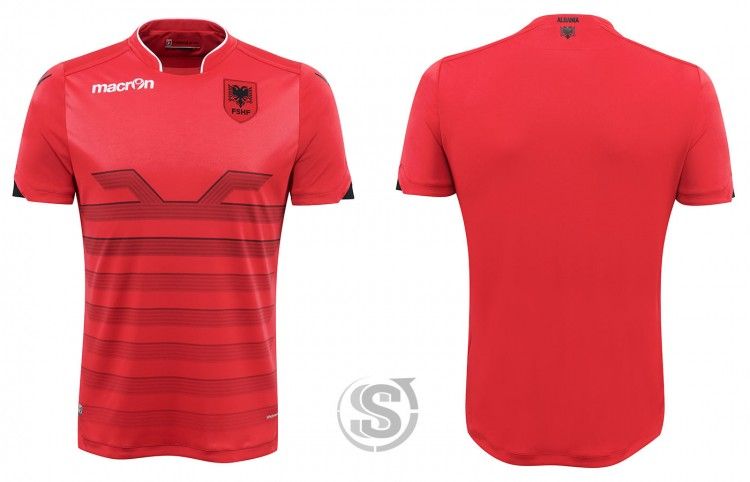 Maglia Albania Europei 2016 home