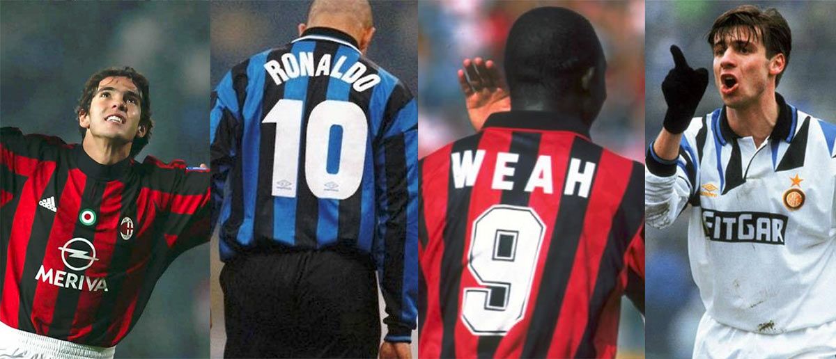 Cover maglie più belle Inter-Milan