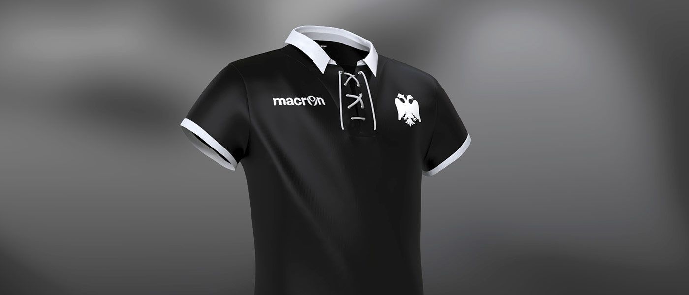 PAOK maglia 90 anni Macron