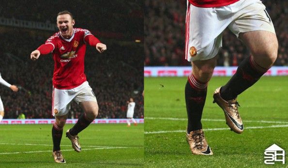 Wayne Rooney (Manchester United) - Nike HyperVenom Phinish