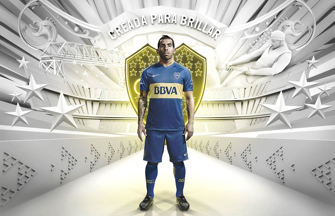 Tevez maglia Boca Nike 2015