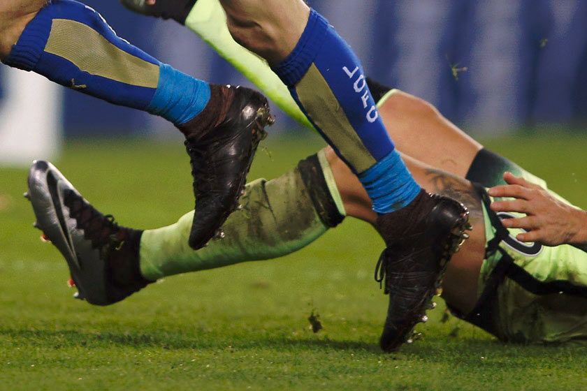 Jamie Vardy spy boots