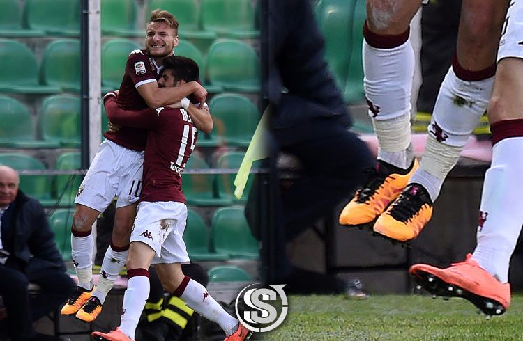 Immobile doppietta Palermo