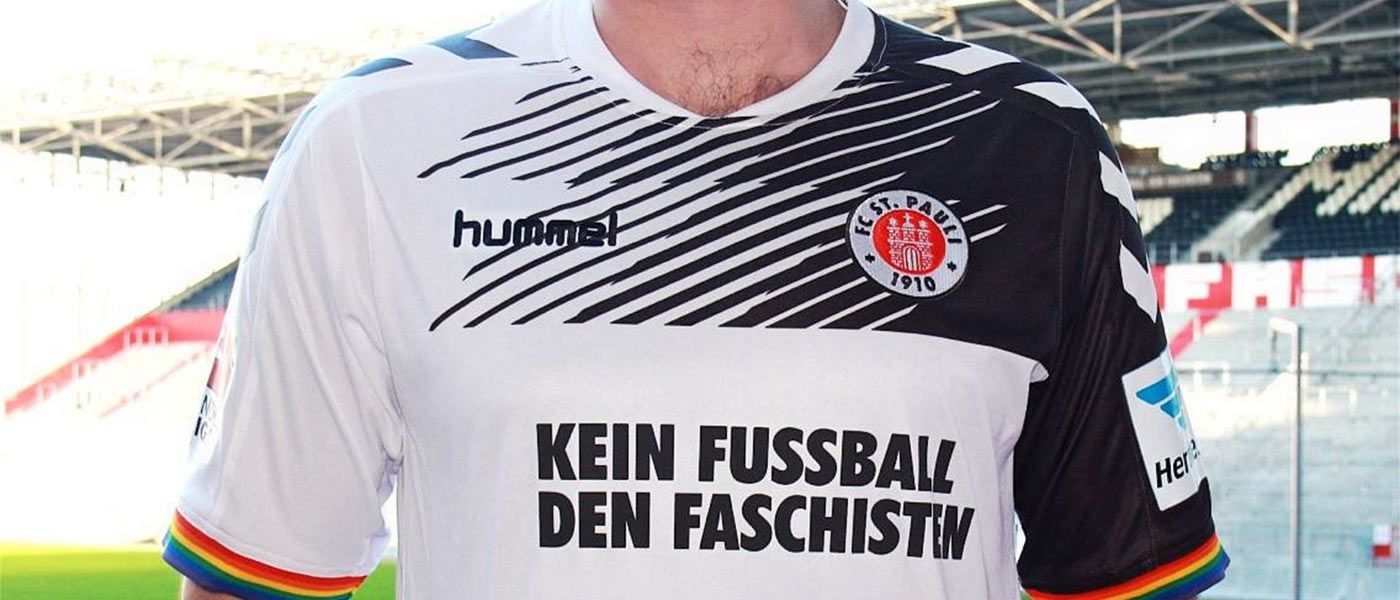 Maglia St. Pauli no fascisti cover