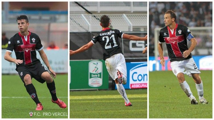 Pro Vercelli terza divisa nera 2015-2016