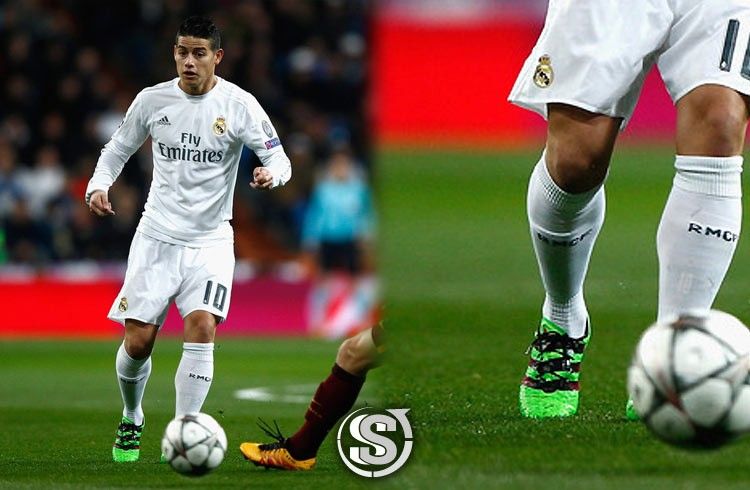 James Rodriguez (Real Madrid - 1st half vs Roma) - adidas ACE 16.1