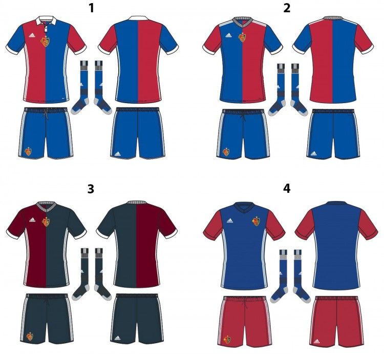 Sondaggio maglie Basilea 2017-18
