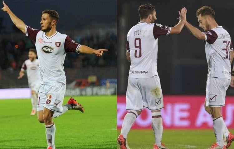 Salernitana seconda maglia 2015-2016