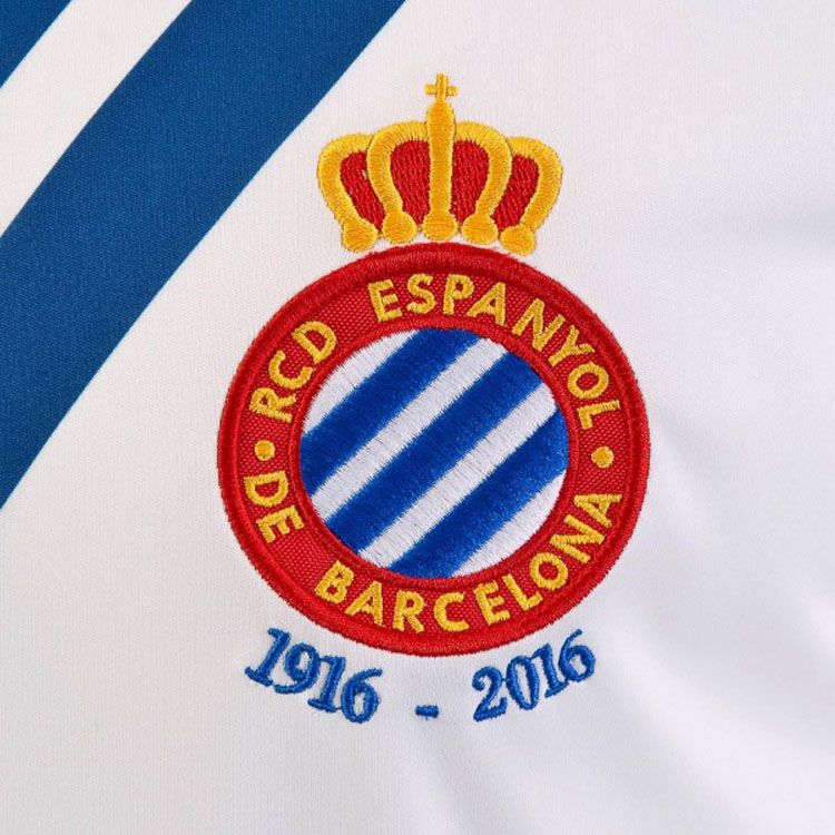 Espanyol, Joma, Maglia Speciale 2016 Ricardo Zamora, Stemma