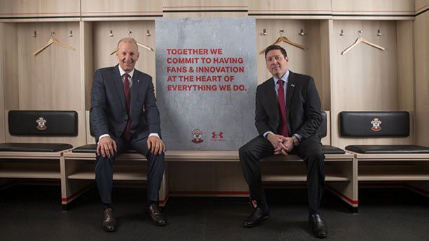 Under Armour sponsor tecnico Southampton