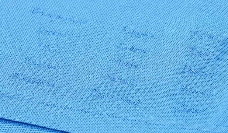 Ricami giocatori Monaco 1860, maglia celebrativa Macron