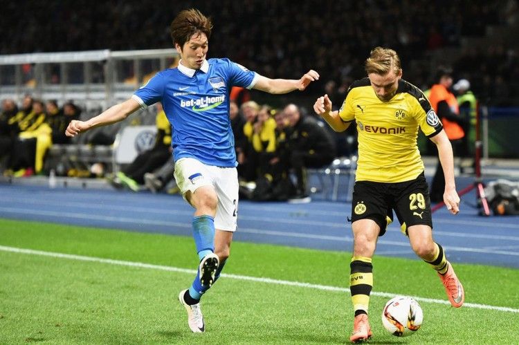 Hertha Berlino, Borussia Dortmund, Semifinale Coppa di Germania 2016