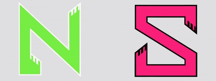 I loghi delle squadre NORD e SUD