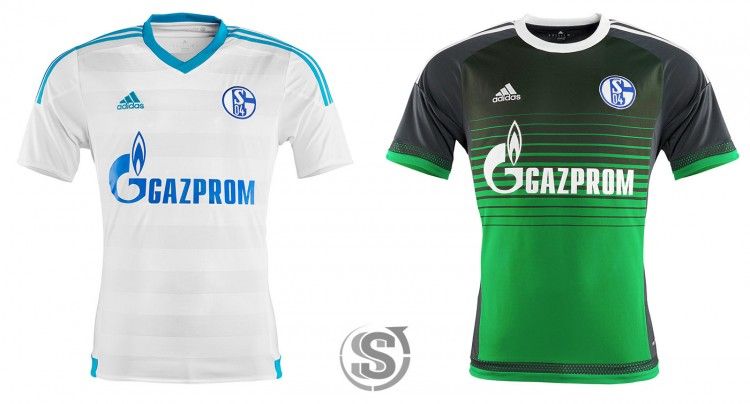 Schalke 04, maglie away e third 2015-17