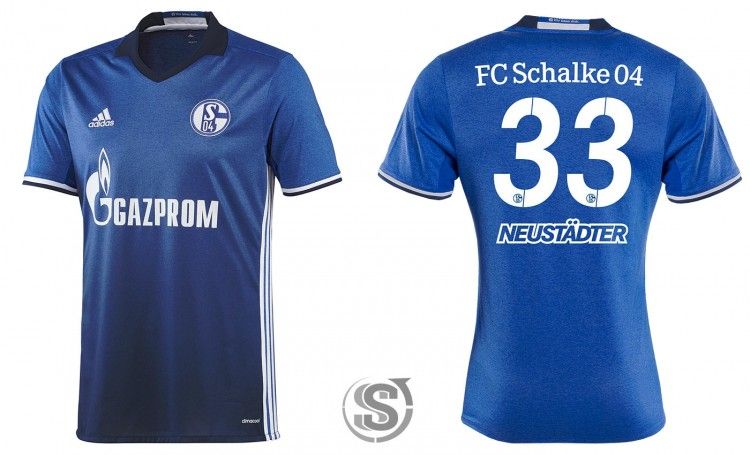 Maglia Schalke04 2016-2017 home adidas
