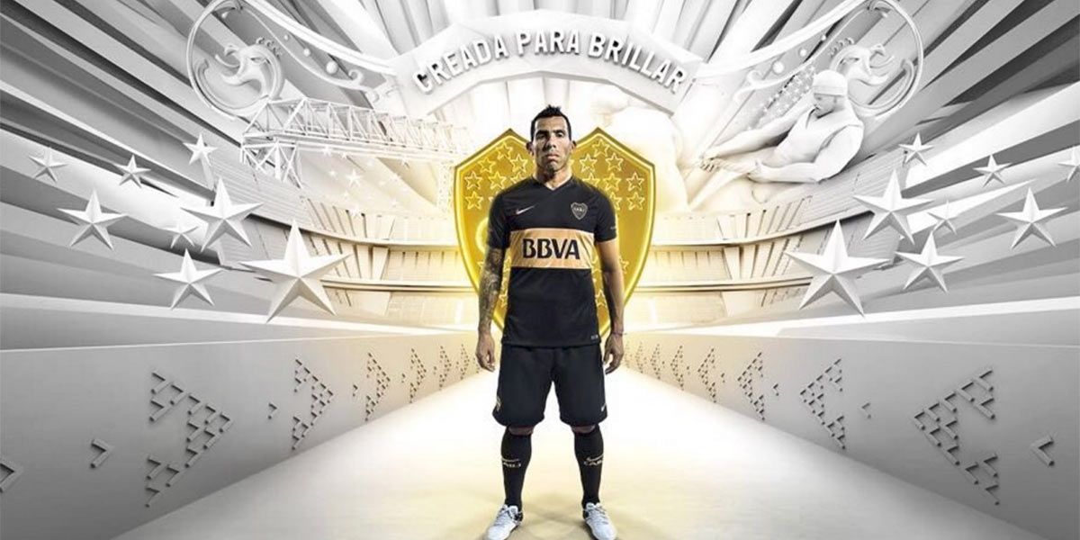 Tevez terza divisa Boca Juniors 2016